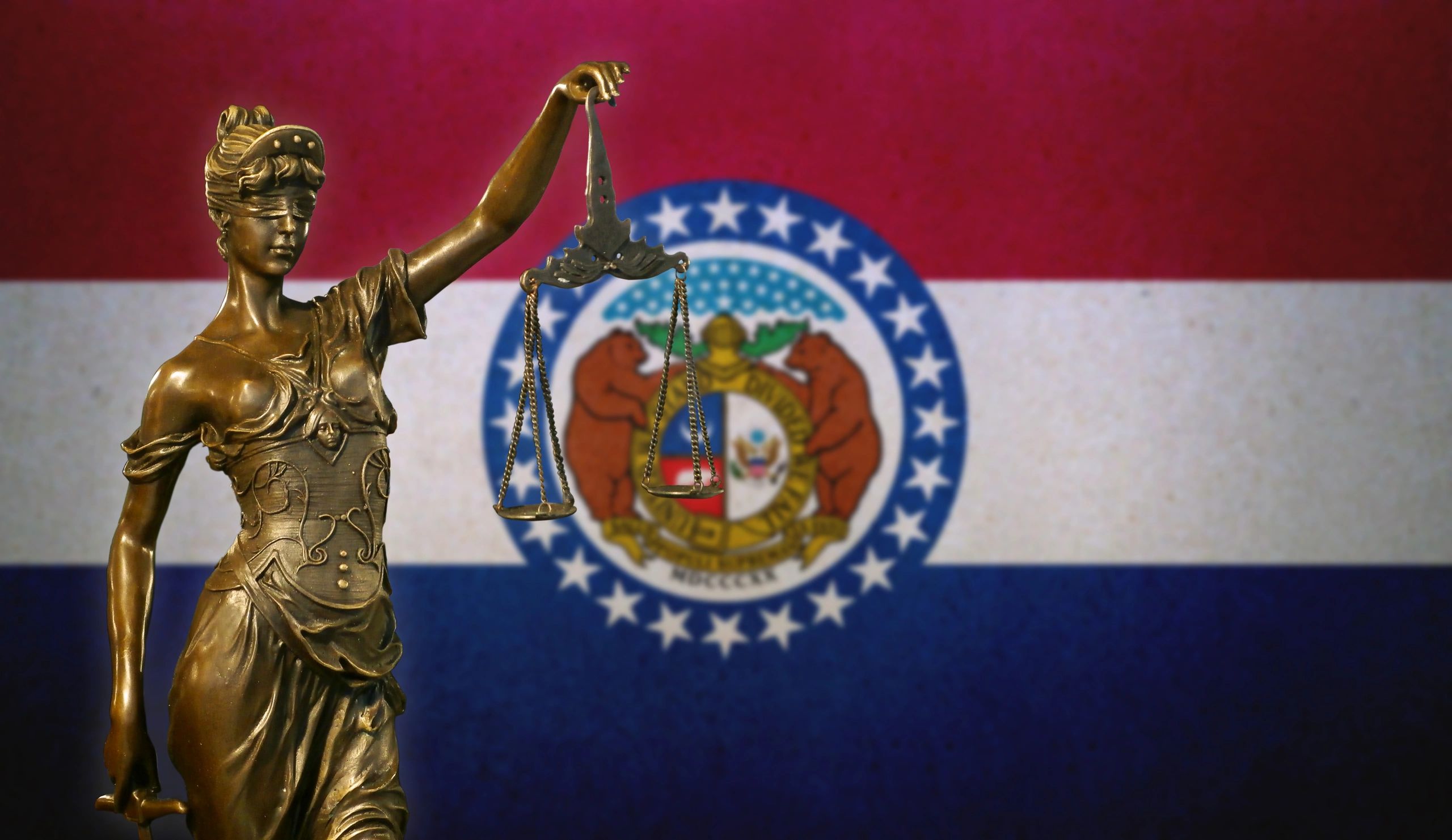 female judge in Missouri courtroom