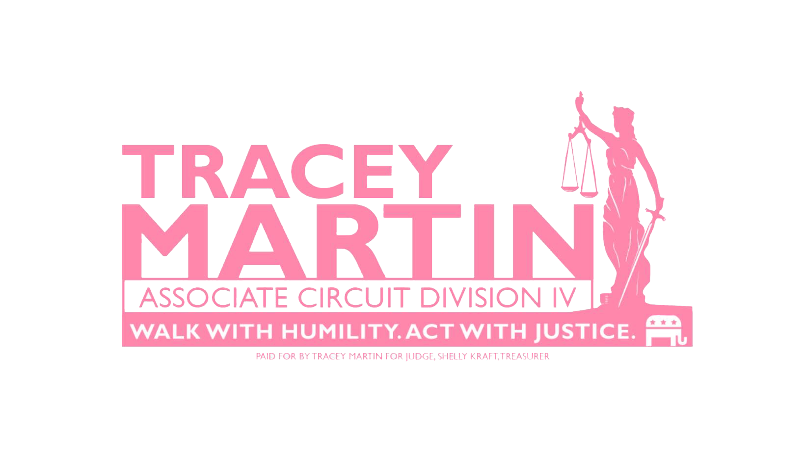 Tracey Martin for Judge home